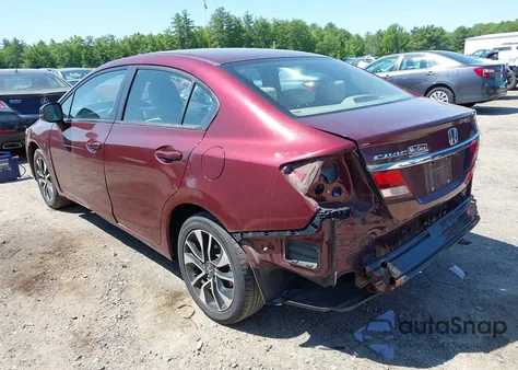 2013 Honda Civic Ex из США, поврежденный, VIN 2HGFB2F86DH507243